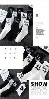 10 Pairs Men’s Ghost Graffiti Sports Socks | Men's Socks & Hosiery by Anwer Fancy | Worldwide Shipping