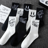 10 Pairs Men’s Ghost Graffiti Sports Socks | Men's Socks & Hosiery by Anwer Fancy | Worldwide Shipping
