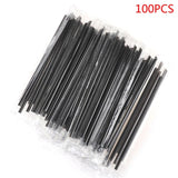 100pcs Clear Disposable PP Straws | by Anwer Fancy | Worldwide Shipping