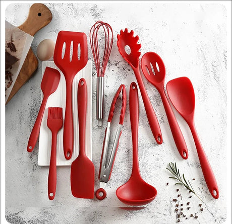 10pcs Silicone Cookware Set | by Anwer Fancy | Worldwide Shipping