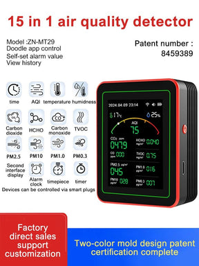15 - in - 1 Smart Air Quality Monitor | by Anwer Fancy | Worldwide Shipping