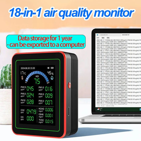 18 - in - 1 Air Quality Monitor | by Anwer Fancy | Worldwide Shipping