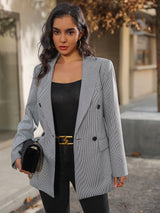SparkGala™ – Double-Breasted Party Blazer (Winter Glam, Sparkling Fit, W24006)
