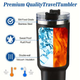 Photo Personalized Tumbler With Handle