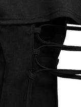 TieBack™ – Fall/Winter Blazer (Chic Lapel, Solid Color, Unique Back Detail)