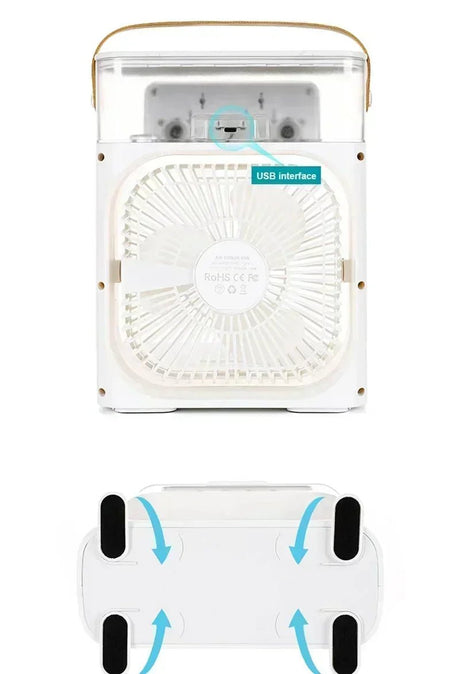3 - in - 1 Portable Fan Air Conditioner | by Anwer Fancy | Worldwide Shipping
