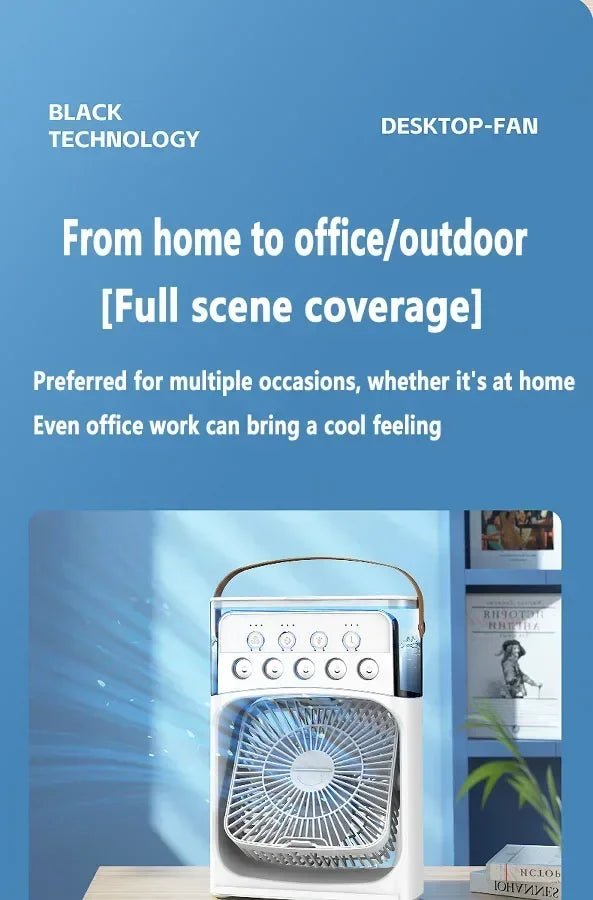 3 - in - 1 Small Air Conditioner Fan | by Anwer Fancy | Worldwide Shipping