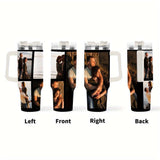 Customized Design Pattern Stainless Steel Travel Coffee