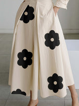 Floral Midi Shirt Dress – Button-Up Summer Style for Women