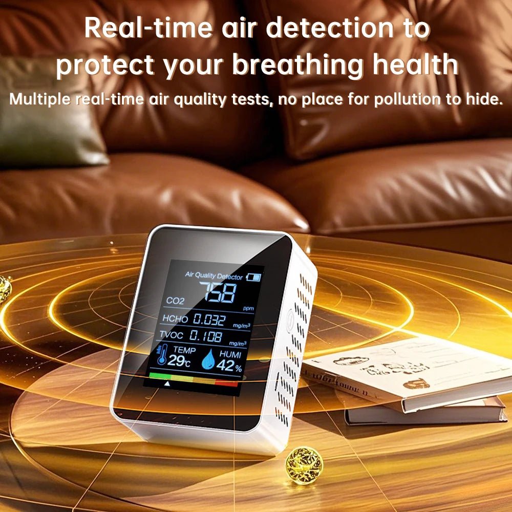 5 - in - 1 Air Quality Monitor | by Anwer Fancy | Worldwide Shipping