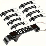Personalized Metal Bottle Opener Keychains