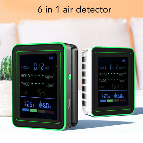 6 - in - 1 Air Quality Meter | by Anwer Fancy | Worldwide Shipping