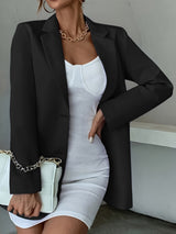 UrbanOne™ – Single-Breasted Blazer (Minimalist Style, Machine Washable Outerwear)