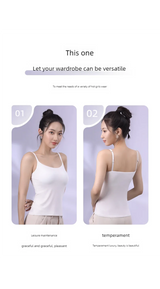 Women Bra Padded Sling Vest