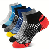 Men’s Short Sports Socks (6 Pairs)