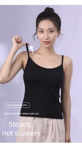 Women Bra Padded Sling Vest