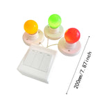 Montessori Busy Board LED Switch Toy