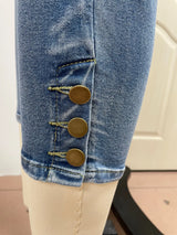 Women's Calf-Length Skinny Denim Jeans