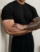 Men Crew Neck Knit Sweater