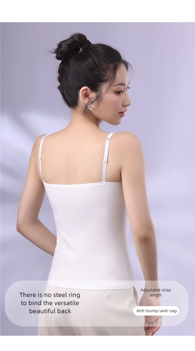 Women Bra Padded Sling Vest