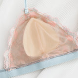 Women French Bralette Set