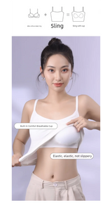 Women Bra Padded Sling Vest
