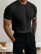 Men Crew Neck Knit Sweater