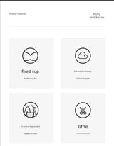 Women Bra Padded Sling Vest