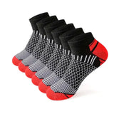 Men’s Short Sports Socks (6 Pairs)