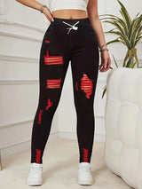 Women Stretch Mom Jeans