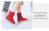 Women Canvas Shoes Casual Vulcanized Sneakers