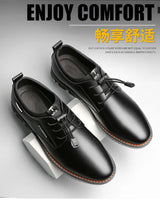 Men Comfortable Business Leather Shoes