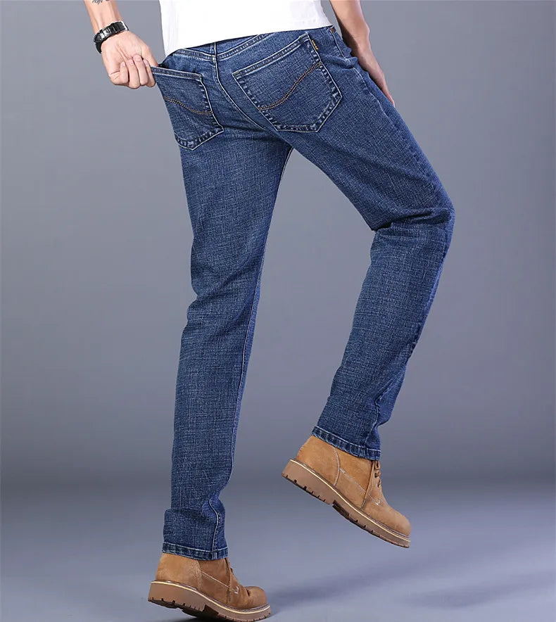 Men Stretch Slim Jeans