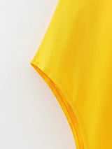 Women Solid Bodycon Club Bodysuit