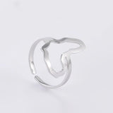 Stylish African map gold ring designed for women, perfect for daily wear and special gifts.