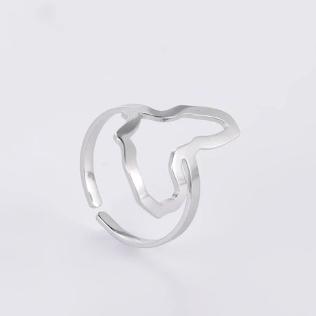 Stylish African map gold ring designed for women, perfect for daily wear and special gifts.