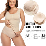 Tummy Control Built‑in Bra Cami Shaper