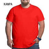 Men's Oversized Plus Size T-Shirt – Short Sleeve