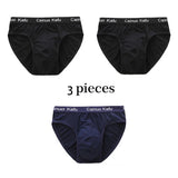 Men 3-Pack Silk Briefs Underwear