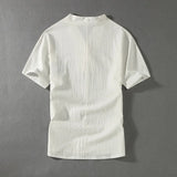 Men's Plus Size Linen Tracksuit Set