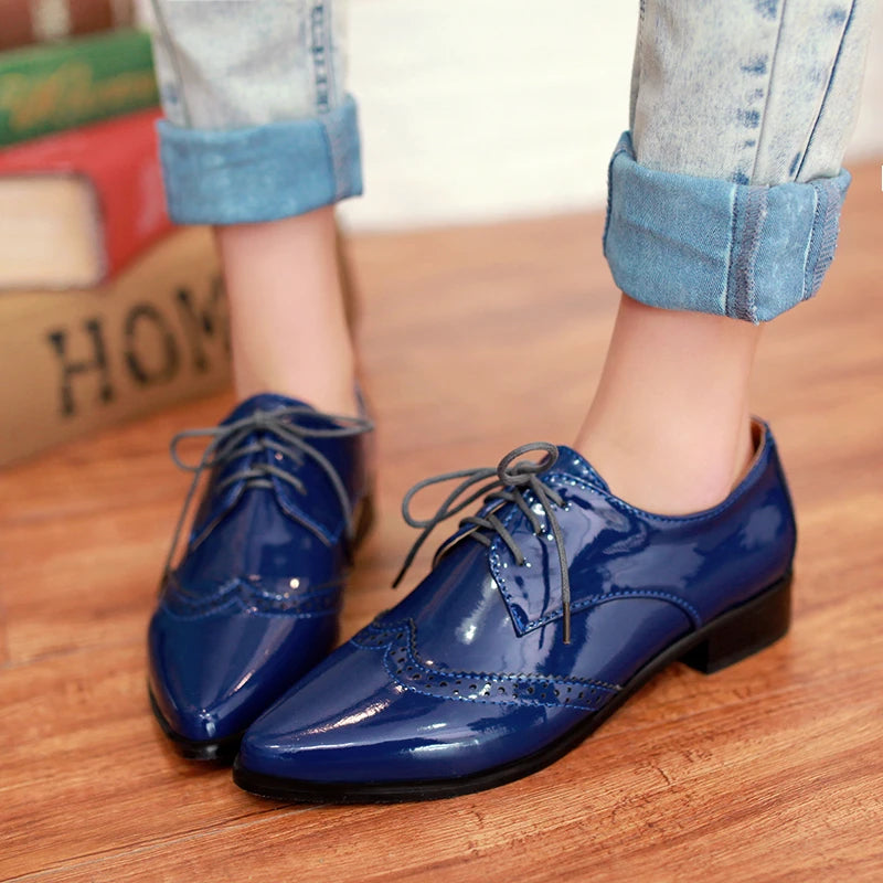 Women Polka Brogues – 2025