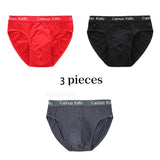 Men 3-Pack Silk Briefs Underwear