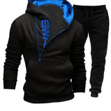 Men's Tracksuit Set – Zipper Hoodie & Pants