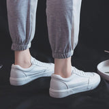 Women Sneakers White Vulcanized Platform Shoes