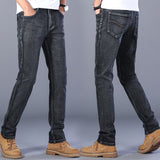 Men Stretch Slim Jeans