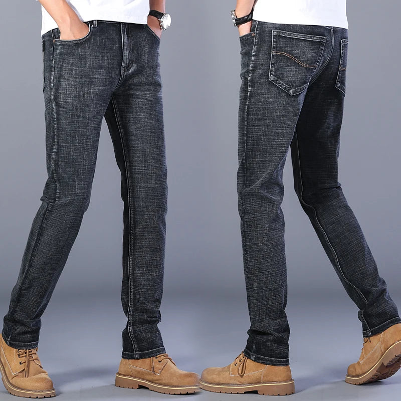 Men Slim Stretch Jeans