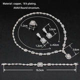 Women’s Rhinestone 3-Piece Bridal Set