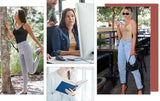 Collage of women wearing ShapeEase™ camisoles in various settings, showcasing versatility in fitness, work, and casual styles.
