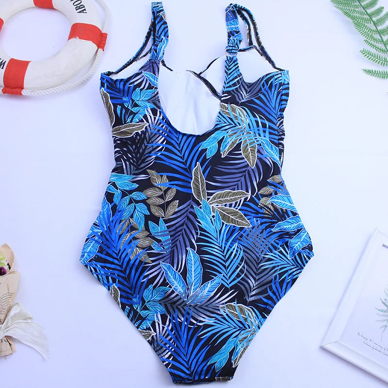 Women Tummy Control One Piece Swimsuit