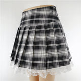 Women Gothic Patchwork Mini Skirt